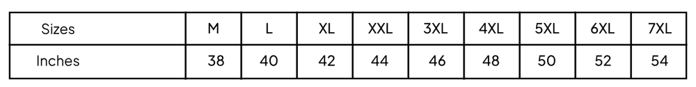 Size Guide